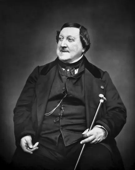 Portrait de Gioachino Rossini
